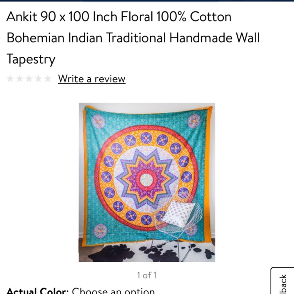 Ankit 90x100 tapestry